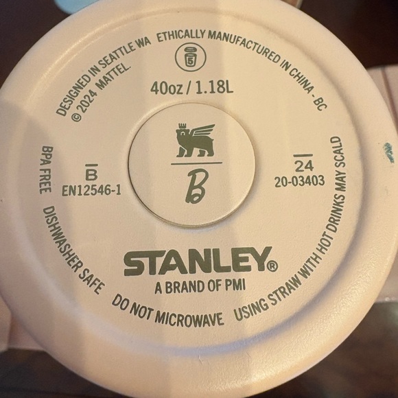 Last One! LIMITED EDITION Barbie 80s Peaches 'n Cream 40oz Stanley Tumbler - Picture 9 of 9